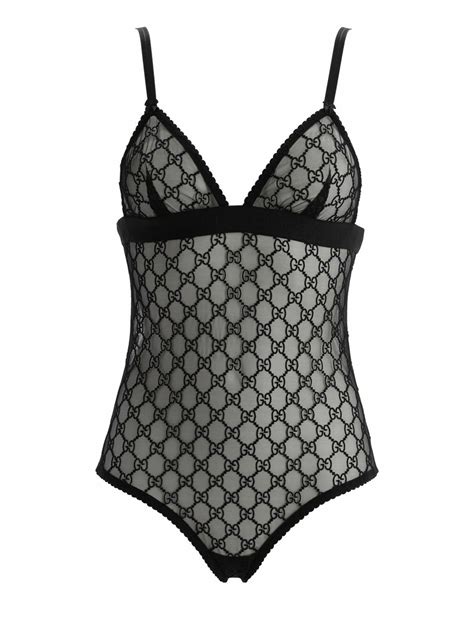 gucci mesh bralette|Gucci tulle bodysuit.